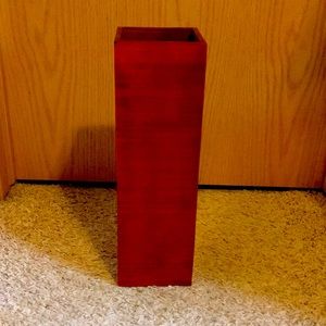 Decorative Wooden Floor Vase